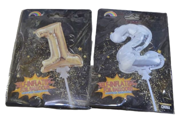 FOIL BALLOON SELF INFLATING 604
