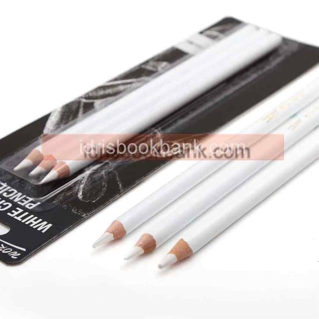 WHITE CHARCOAL PENCIL 3PCS