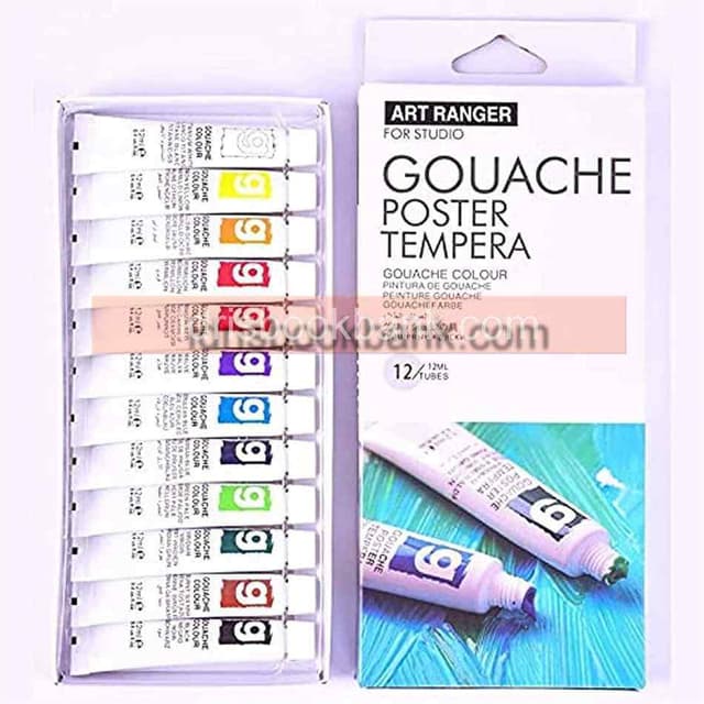 ART RANGERS GOUACHE COLOUR SET EG1212C