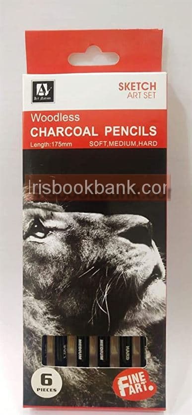 ART NATION WOODLESS CHARCOAL S/M/H