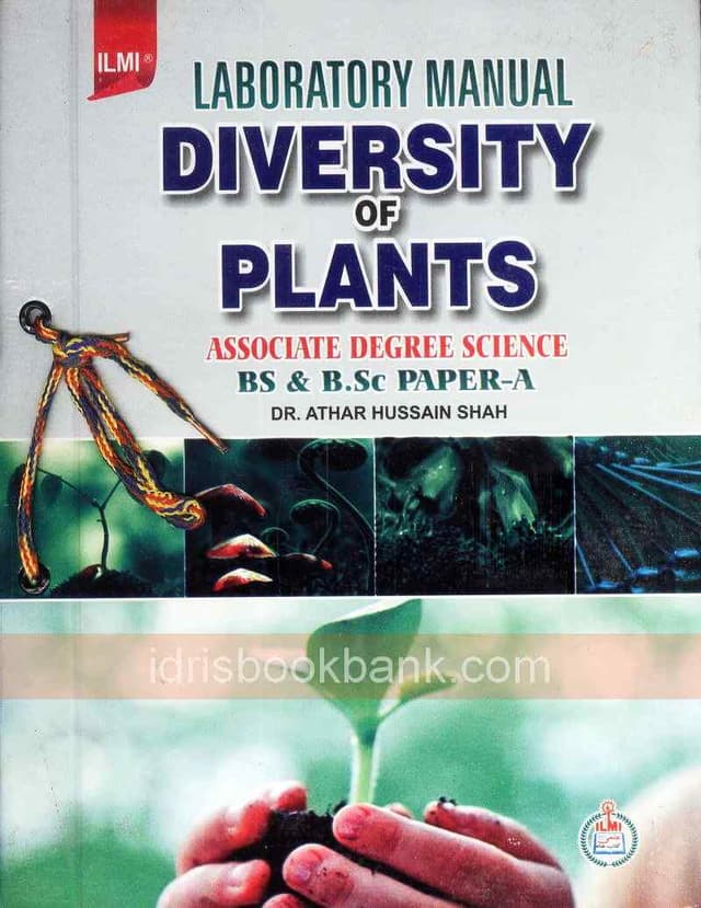 ILMI PC LABORATORY MANUAL DIVERSITY OF PLANTS BSC PAPER A