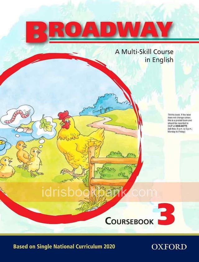 OXFORD BROADWAY COURSE BOOK 3