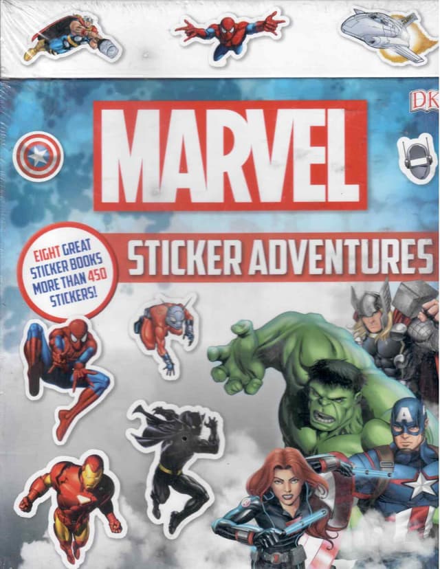 DK MARVEL STICKER ADVENTURES