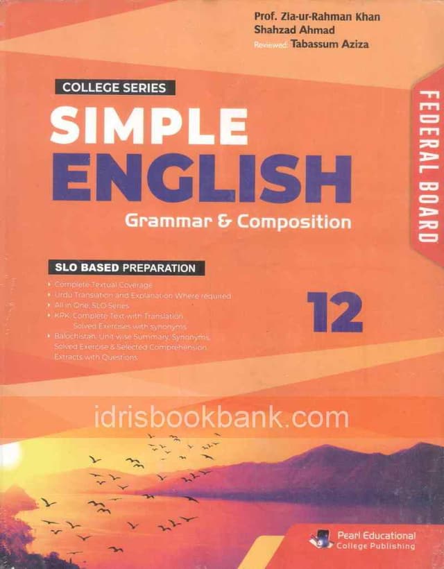 SIMPLE ENGLISH GRAMMAR & COMPOSITION 12 FB