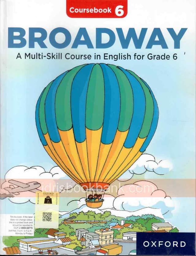OXFORD BROADWAY COURSE BOOK 6