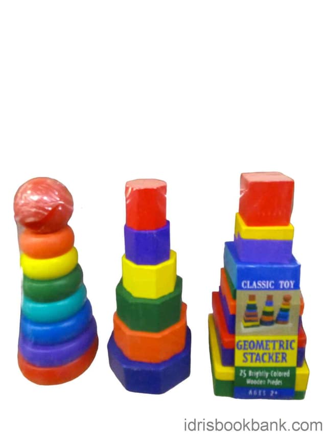 WOODEN RAINBOW STACKER NO ST4988