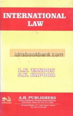 INTERNATIONAL LAW KAPOOR *