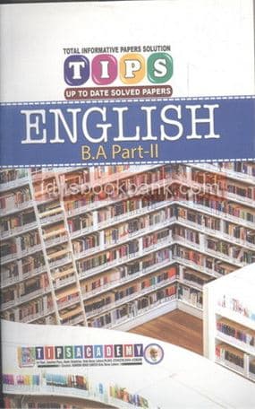 TIPS UPTODATE SOLVED PAPERS ENGLISH BA P2