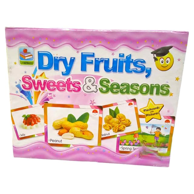 FLASH CARD DRY FRUITS
