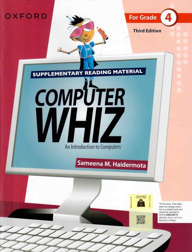 OXFORD COMPUTER WHIZ BOOK 4