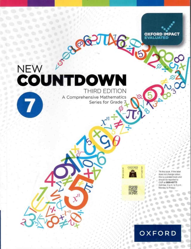 OXFORD NEW COUNTDOWN BOOK 7 3E