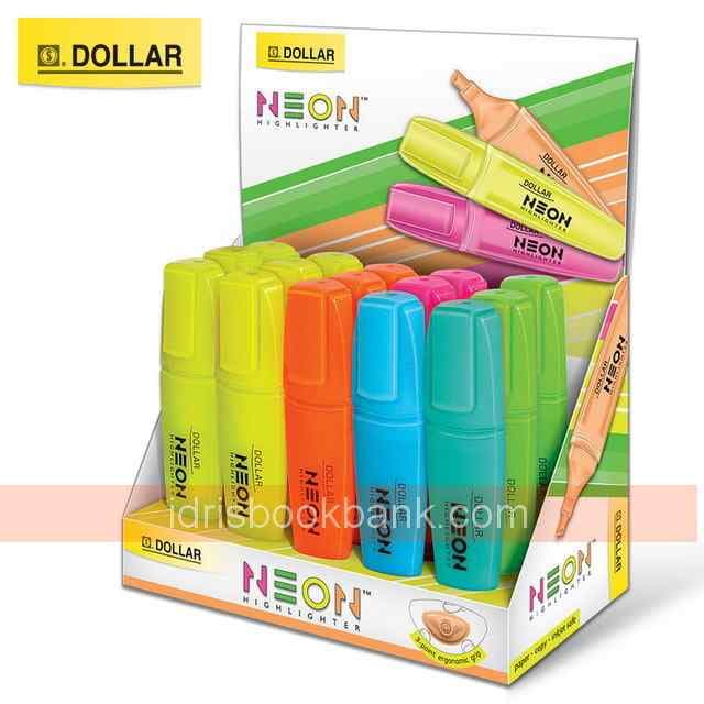 DOLLAR NEON HIGHLIGTER ALL COLOUR
