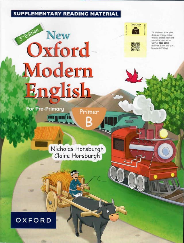 OXFORD NEW MODERN ENGLISH BOOK PRIMER B 3E