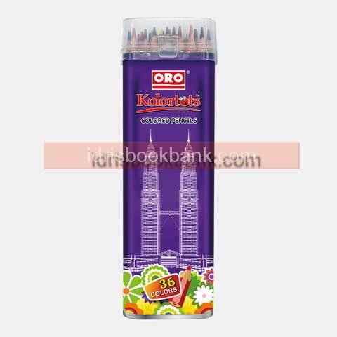 ORO KOLORTOTS 36 COLOURES PENCILS