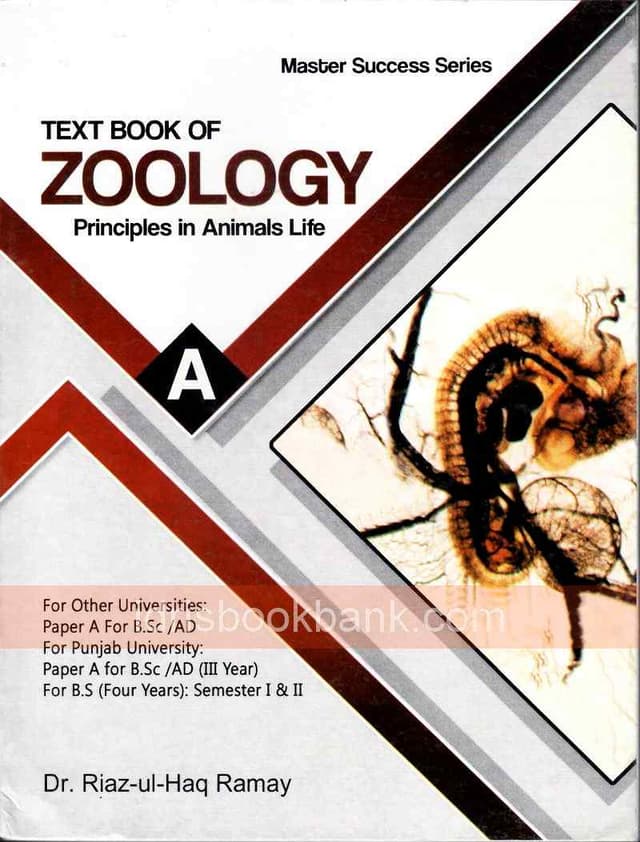 TEXT BOOK OF ZOOLOGY PRINCIPLES IN ANIMALS LIFE A