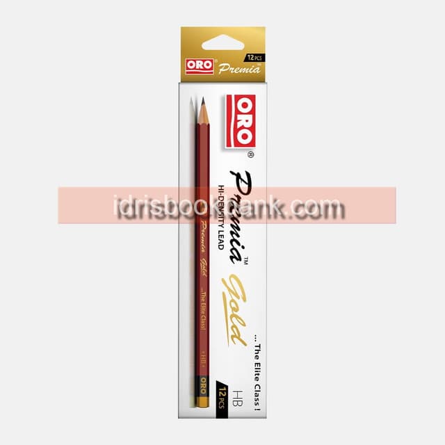 ORO PREMIA GOLD LEAD PENCIL 12 PCS