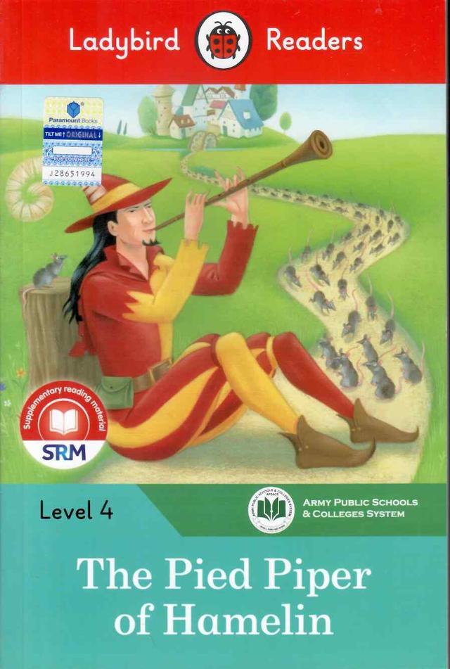 LADYBIRD READERS THE PIED PIPER OF HAMELIN LEVEL 4 NEW