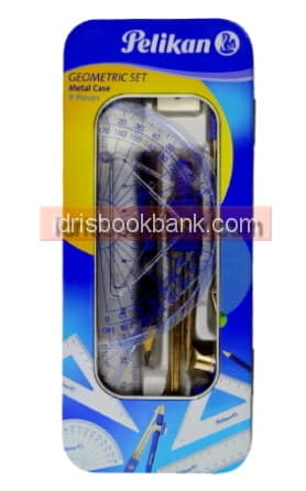 PELIKAN GEOMETRIC SET MEAL CASE 9 PCS