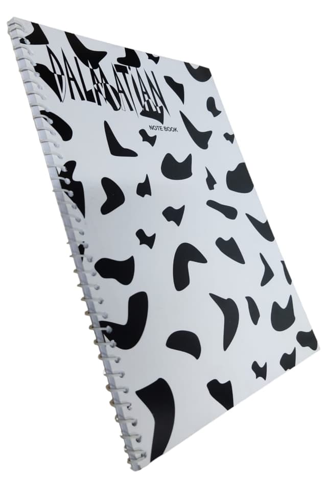 DALMATIAN A4 SIZE SIDE NOTEBOOK 100 PAGES