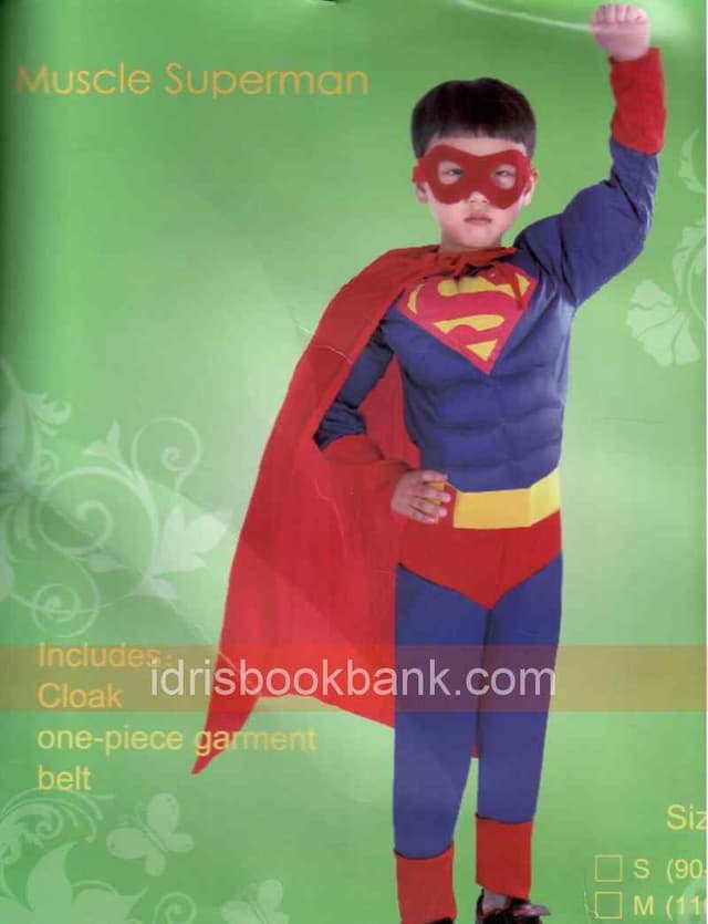 COSTUME MUSCLE SUPERMAN LARGE