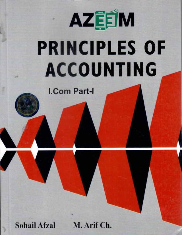 AZEEM PRINCIPLES OF ACCOUNTING ICOM P1 *