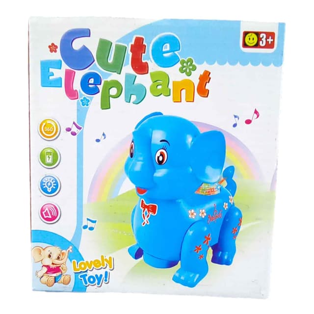 3D CUTE ELEPHANT LOVELY NO 617