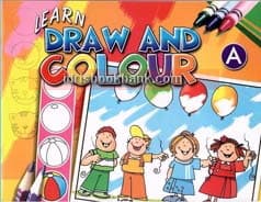 LEARN DRAW AND COLOUR A