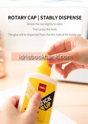 DELI WHITE GLUE 250ML STICK UP NO 39448