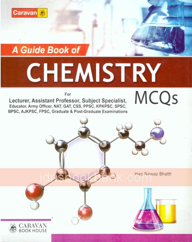 CARAVAN A GUIDE BOOK OF CHEMISTRY MCQS