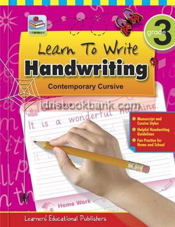LEARN TO WRITE HANDWRITING 3