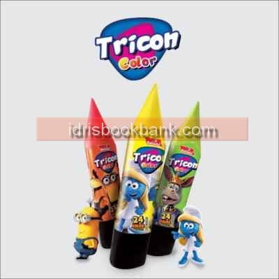 BAHADUR TRICON COLOUR 24 pcs