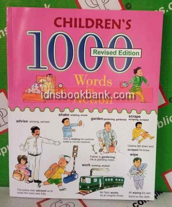 CHILDRENS 1000 WORDS IN ACTION