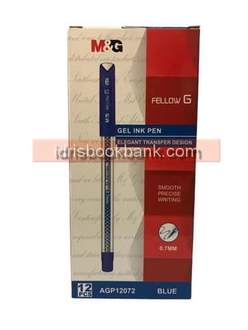 M&G FELLOW GEL PEN BLUE