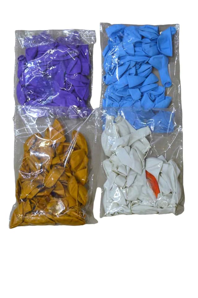 BIRTHDAY BALLOONS MULTI COLOURS 50 PCS PACK