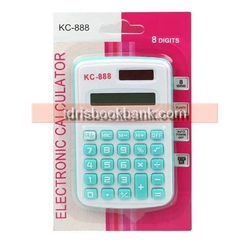 MINI CALCULATOR KC-888 COLOURED