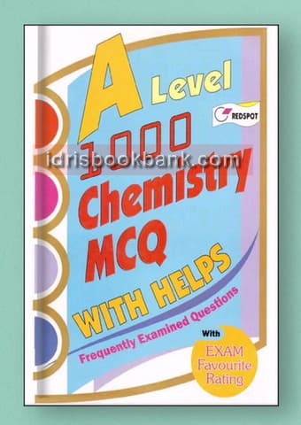 REDSPOT A LEVEL 1000 MCQ CHEMISTRY