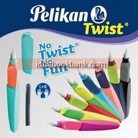 PELIKAN TWIST FOUNTAIN PEN NO-P457 M