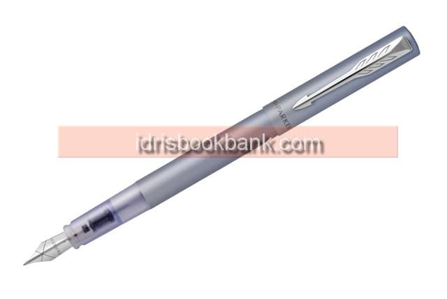 PARKER VECTOR XL FP F SILVER BLUE