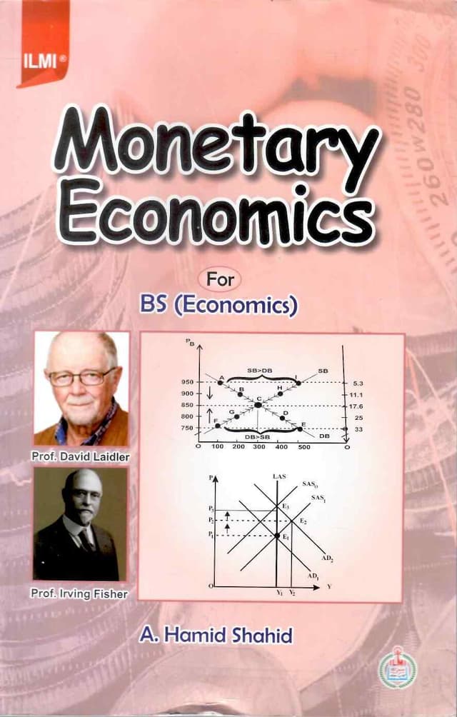 ILMI MONETARY ECONOMICS FOR BS