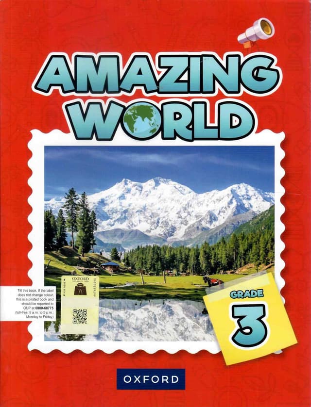 OXFORD AMAZING WORLD BOOK 3