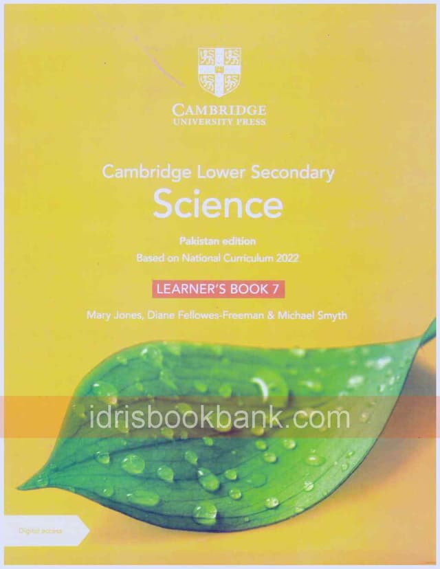 CAMBRIDGE LOWER SECONDARY SCIENCE LEARNERS BOOK 7 (ORIGNAL PRICE-4695)