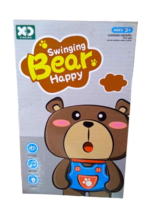 SWINGING BEAR HAPPY NO-17168
