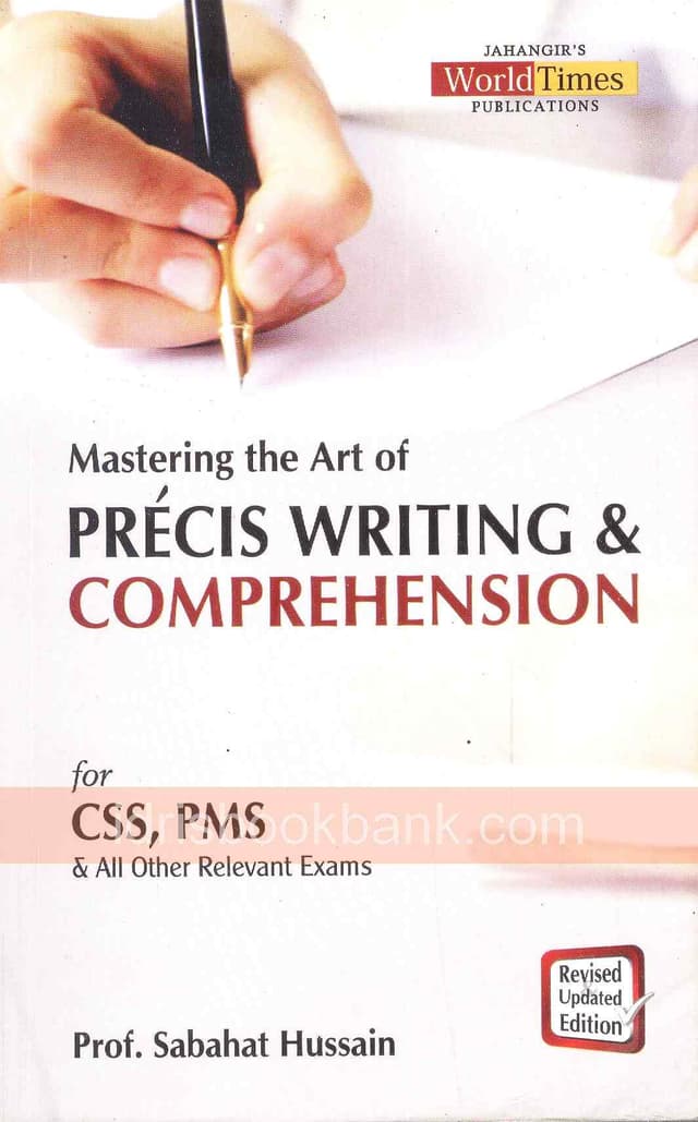 JBD MASTERING THE ART OF PRECIS WRITING & COMPREHENSION FOR CSS PMS