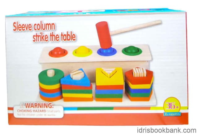 WOODEN SLEEVE COLUMN TABLE NO ST4111