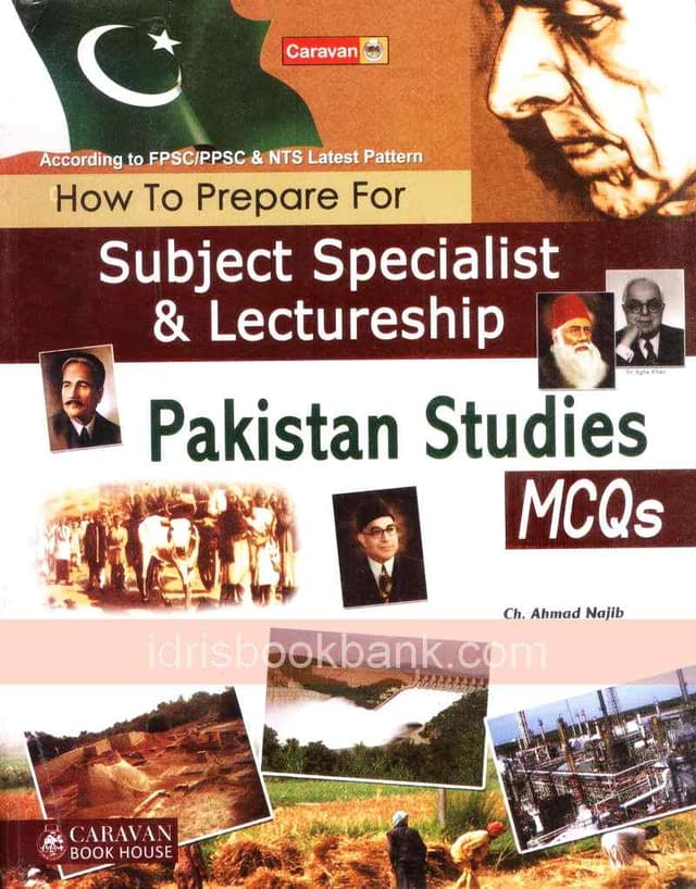 CARAVAN LECTURESHIP PAKISTAN STUDIES MCQS
