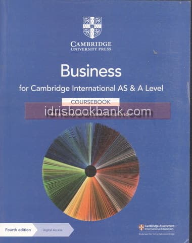 CAMBRIDGE BUSINESS INTERNATIONAL AS & A LEVEL COURSE BOOK 4E *
