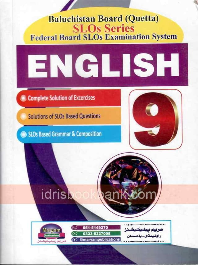 MARYAM KEY TO ENGLISH 9 SLOS BTB