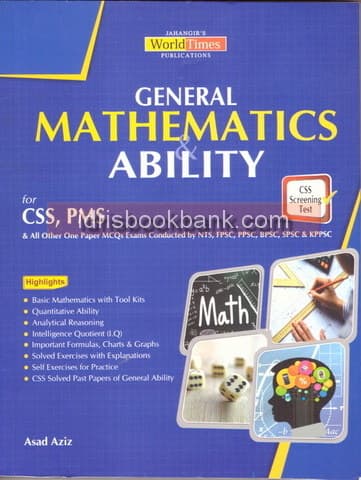 JBD GENERAL MATHEMATICAS ABILITY FOR CSS,PMS