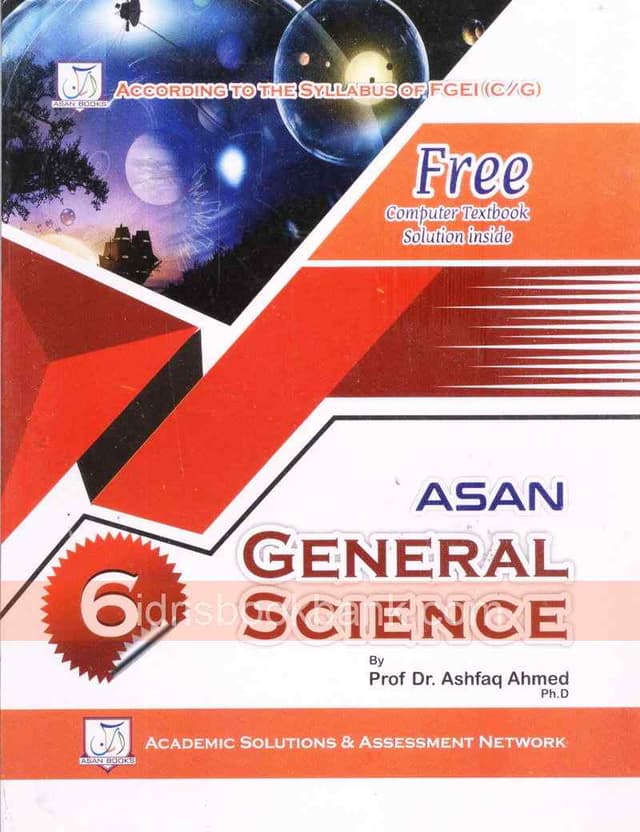 ASAN KEY TO GENERAL SCIENCE 6