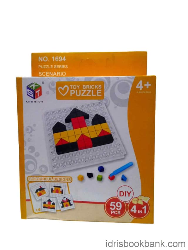 PUZZLE BLOCKS 60 PCS WP 3831